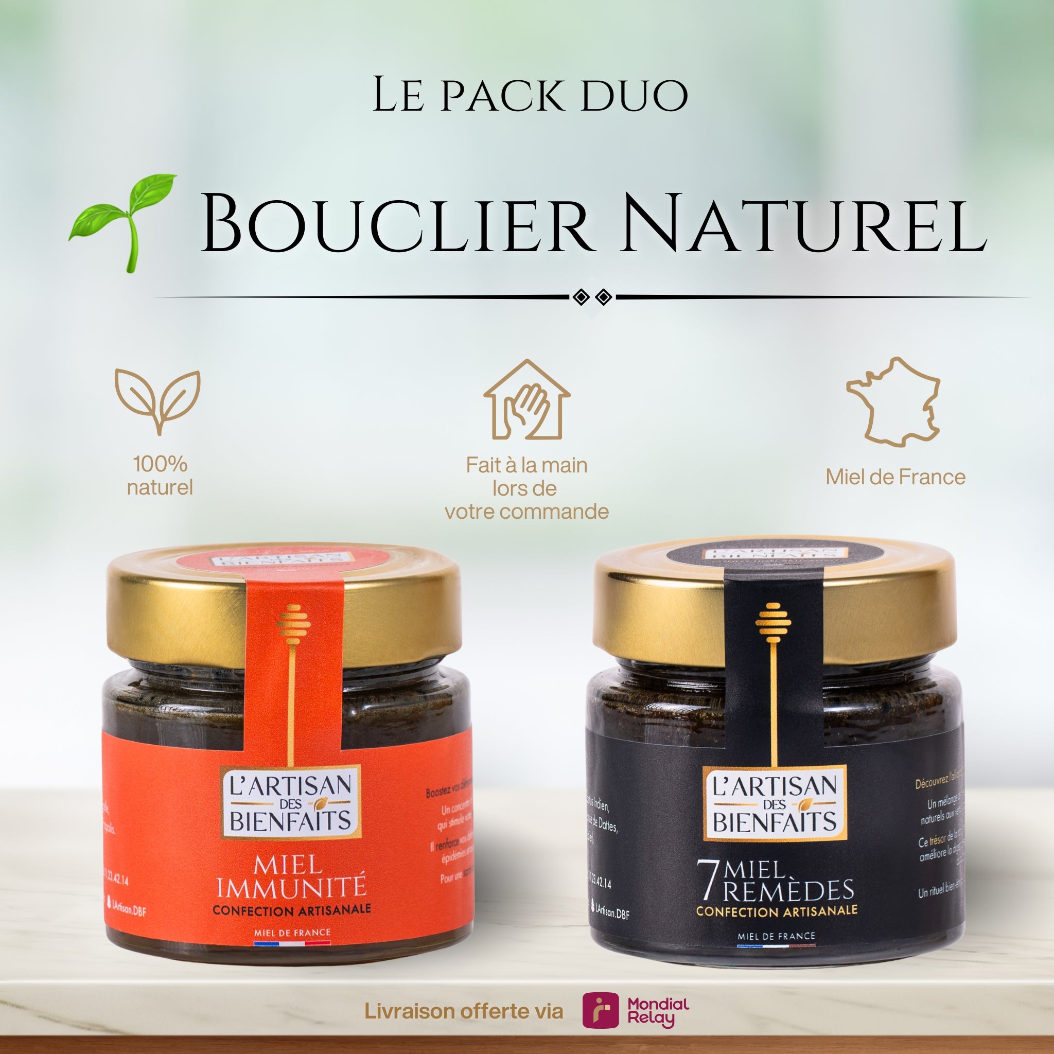 Pack DUO : Bouclier Naturel