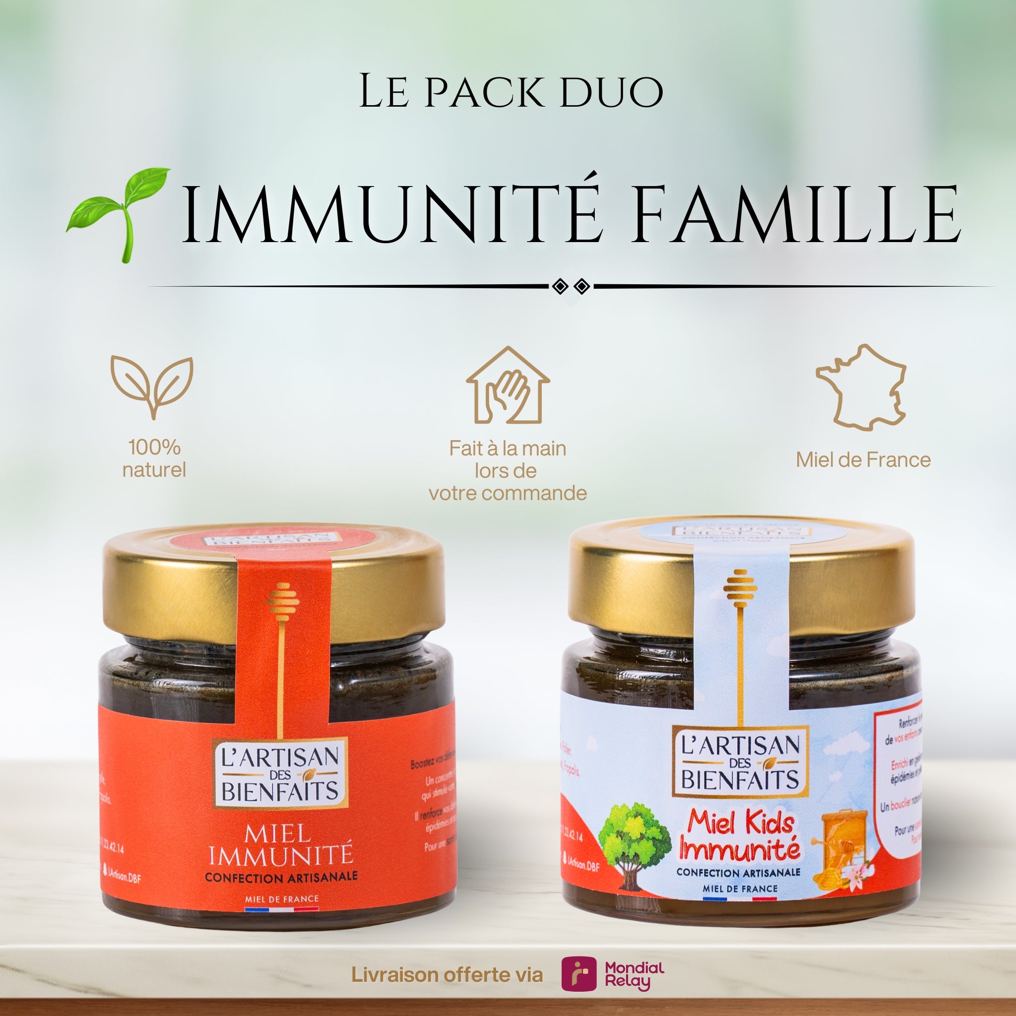 Pack DUO : Immunité Famille