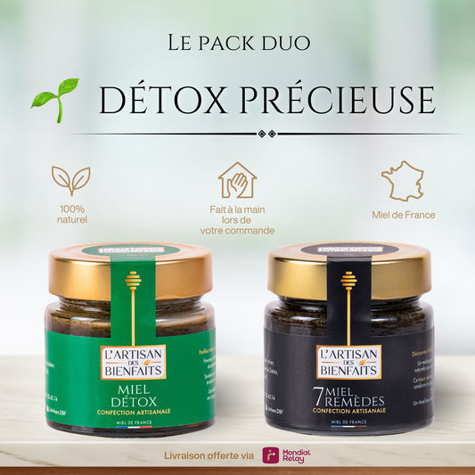 Pack DUO : Détox Précieuse
