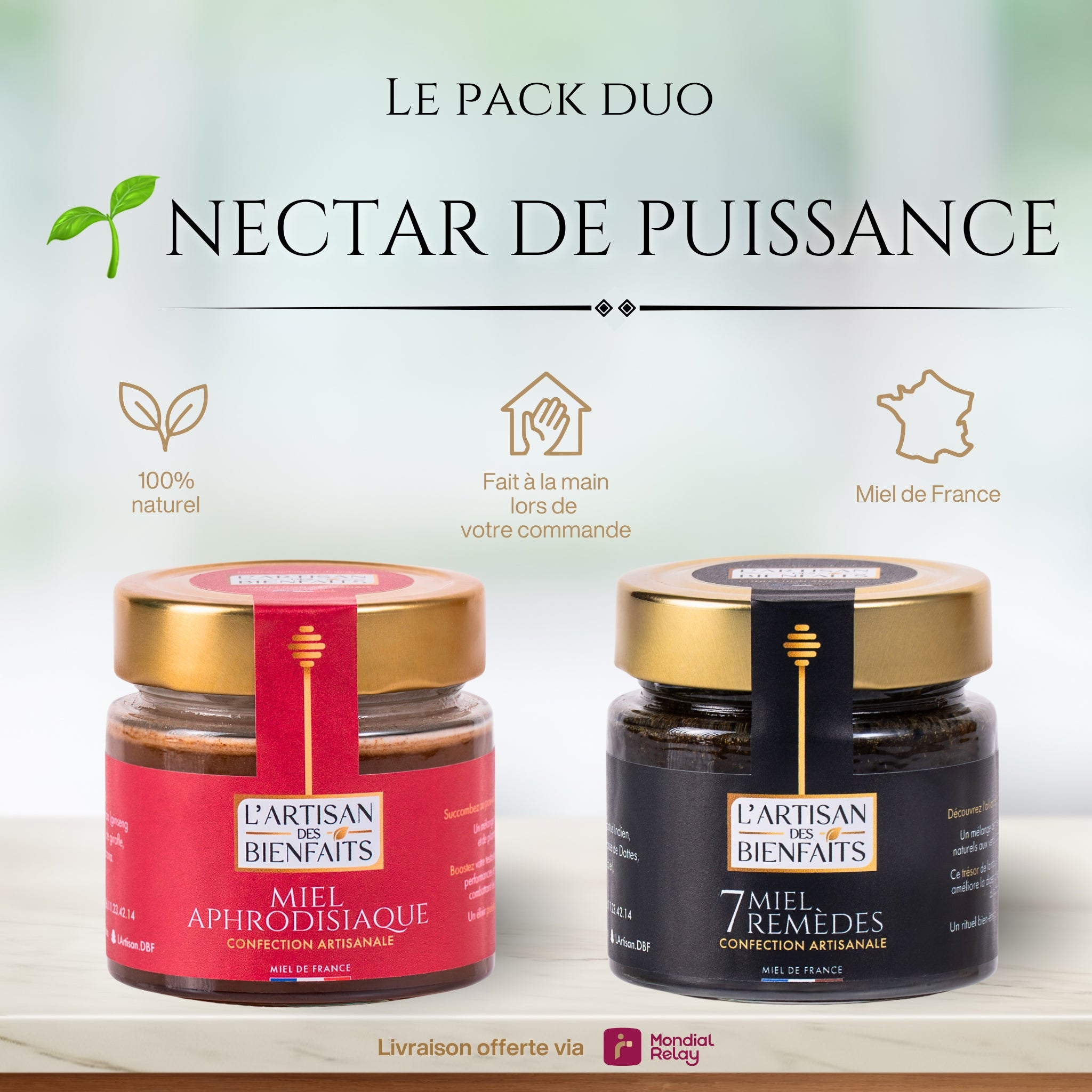Pack DUO : Nectar de Puissance
