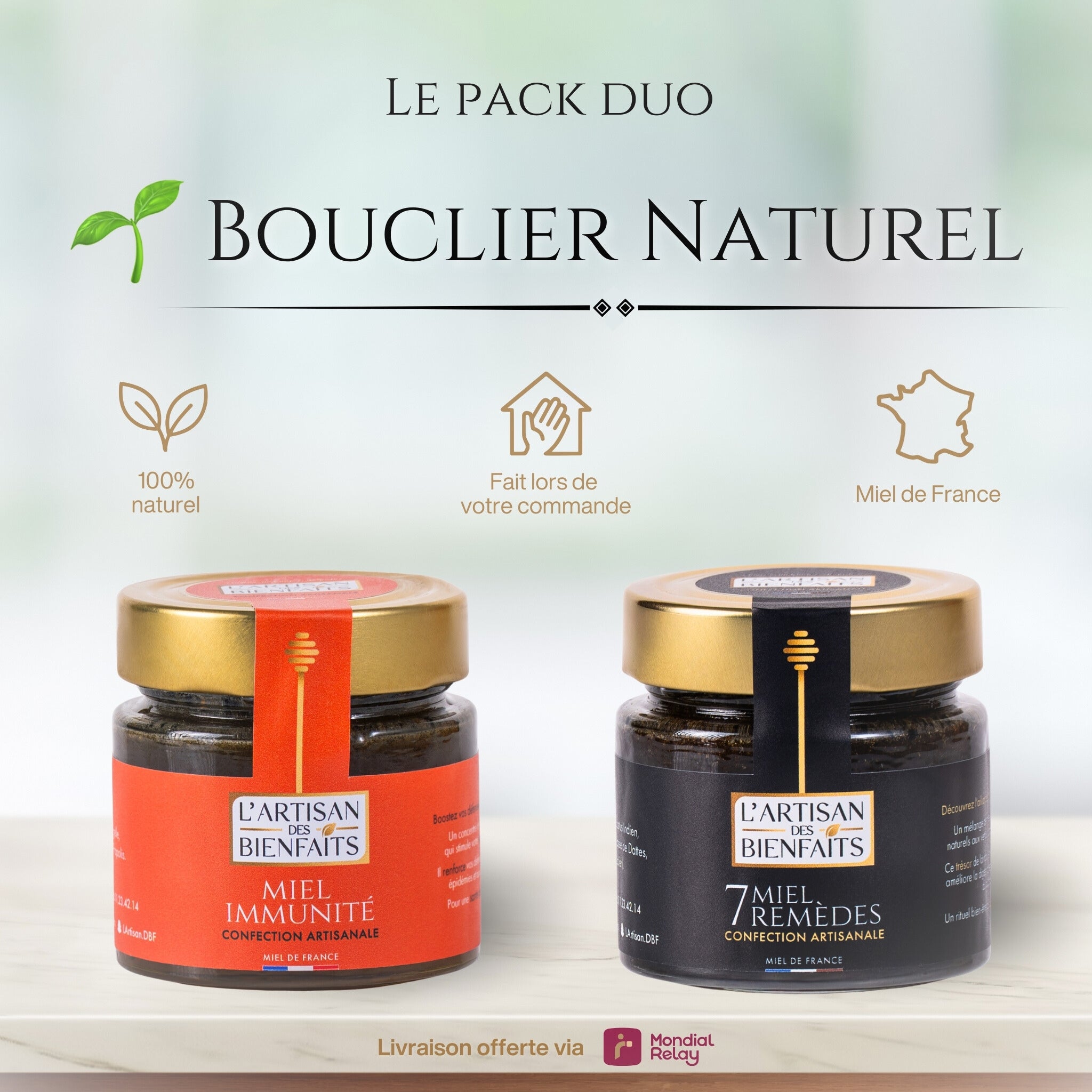 🌱 Pack DUO : Bouclier Naturel