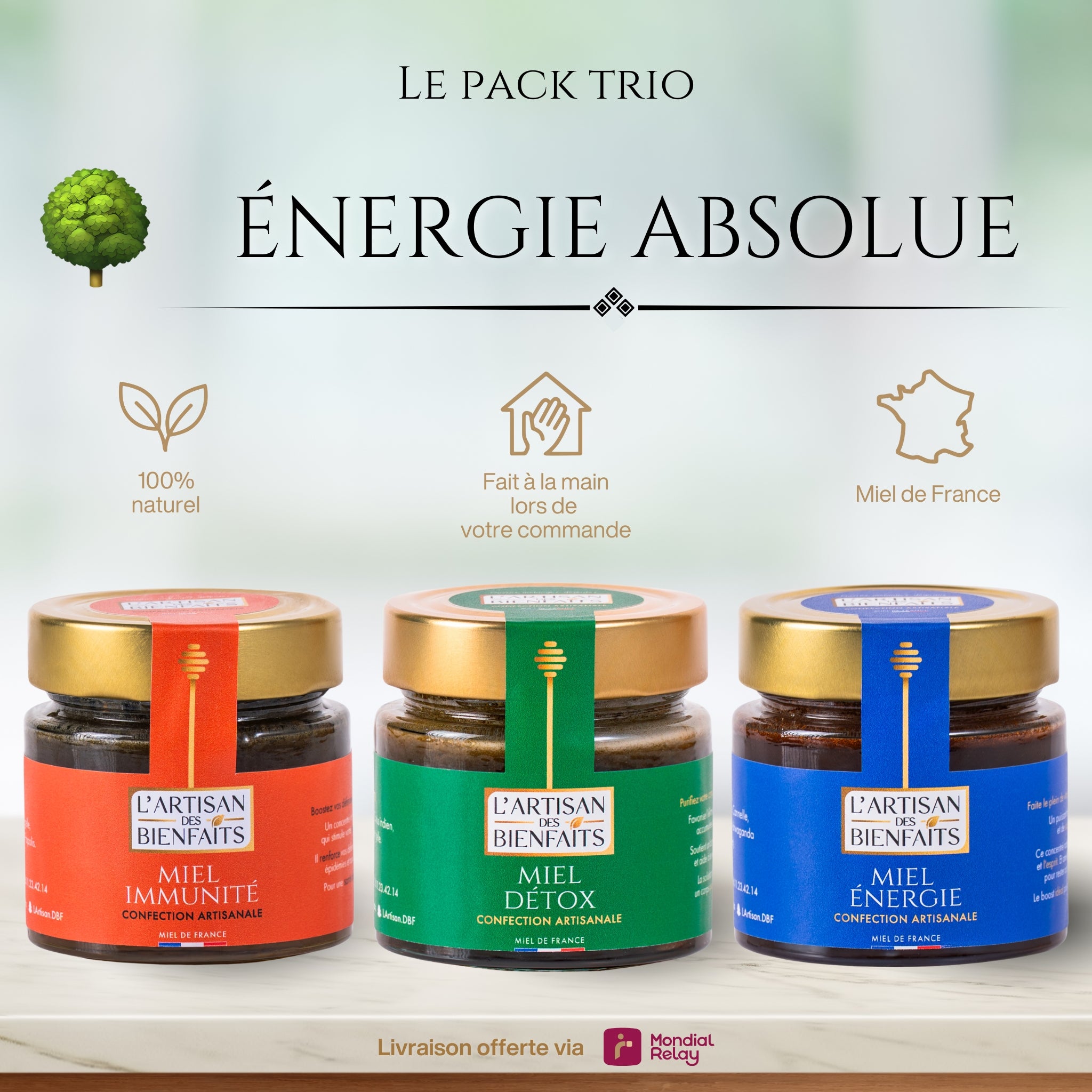 Pack TRIO : Énergie Absolue